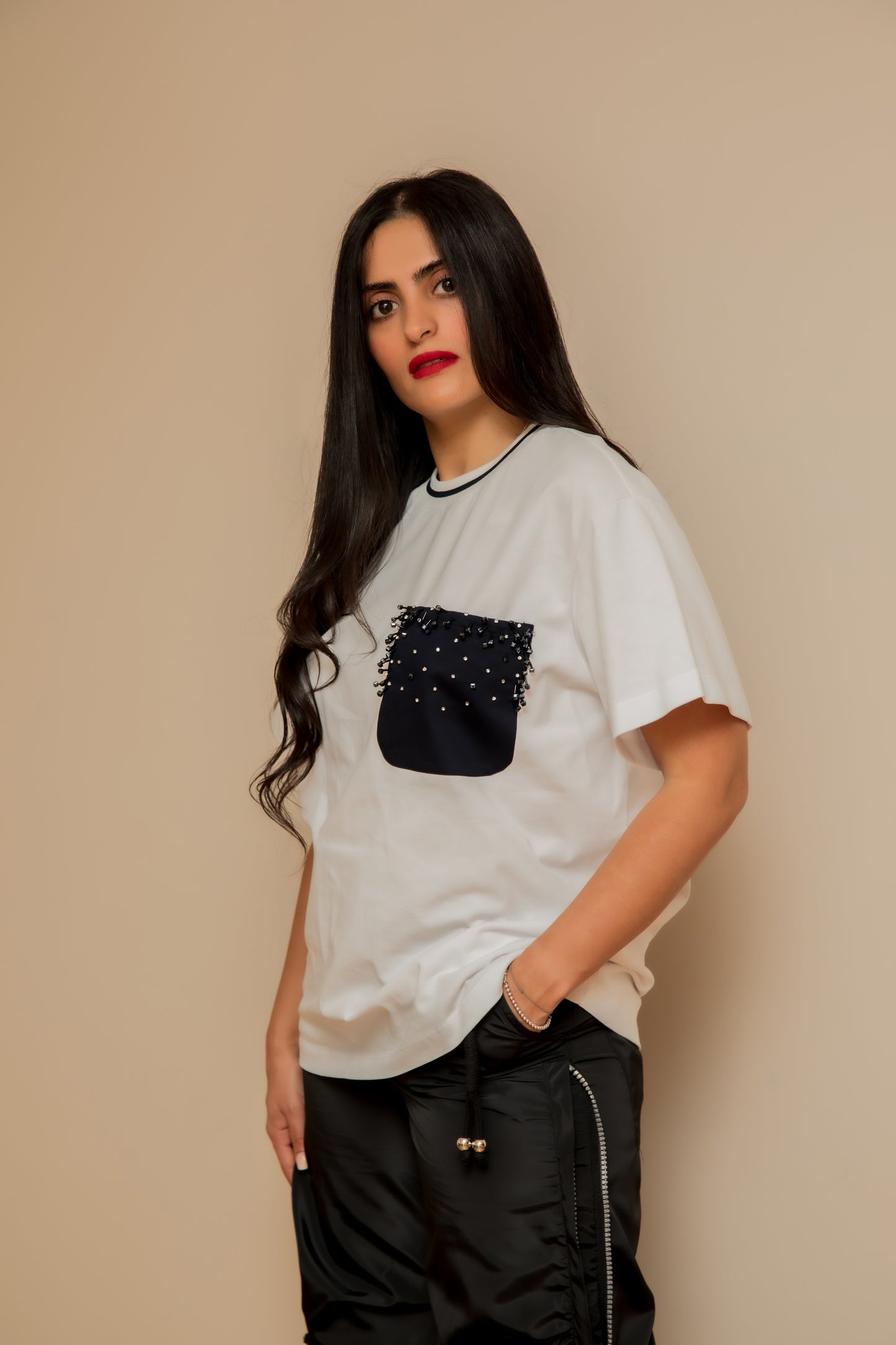 T-shirt with pocket