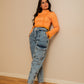Skinny cargo jeans