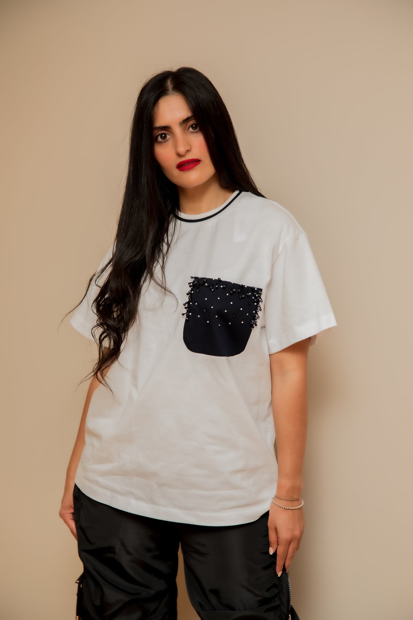 T-shirt with pocket