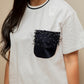 T-shirt with pocket